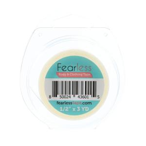 imageFearless Tape  Womens Double Sided Tape for Clothing and Body Transparent Clear Color for All Skin Shades  x 3 Yard RollOriginal Fearless Tape