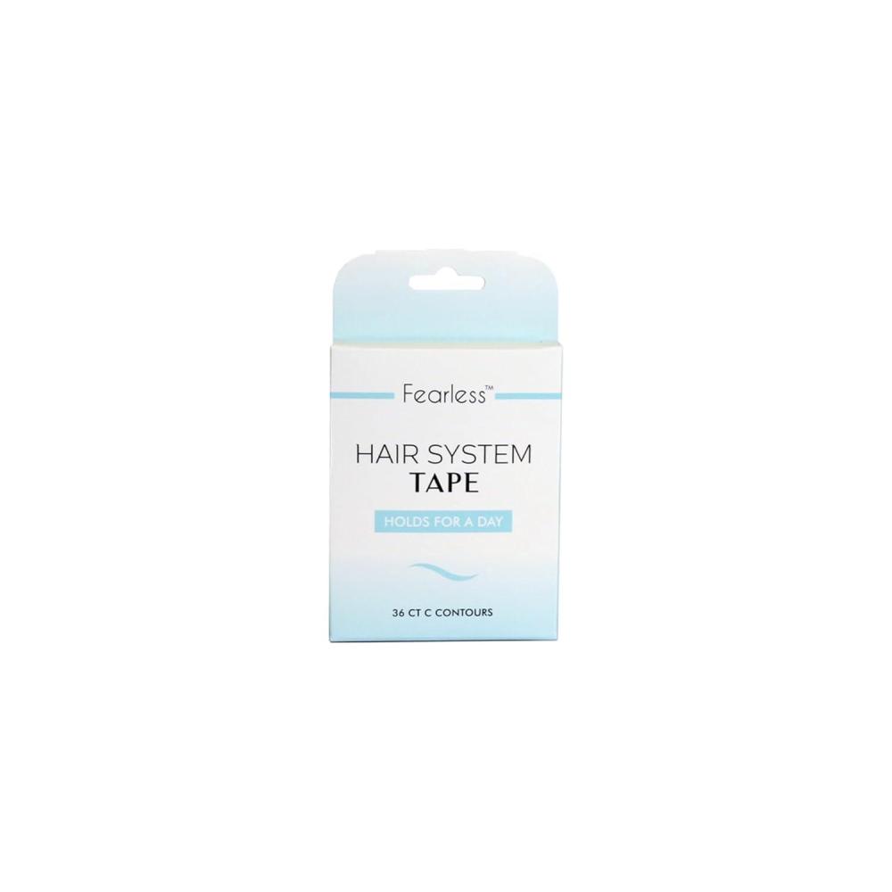 imageFearless Tape  36 Count Double Sided Tape Strips for Hair Systems Wigs and Toupees  Clear LatexFree ampamp SkinFriendly Adhesive  Strong Hold for Polyurethane ampamp Lace ProductsDay