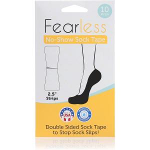 imageFearless Tape Combo Pack  SkinFriendly Double Sided Adhesive Strips ampamp Dots for Fashion Clothing Fix  Invisible Strong Hold for Outfits Clear Superior Grade Large 10 Count